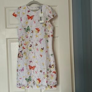 Guess Butterfly Dress New with Tags size 14